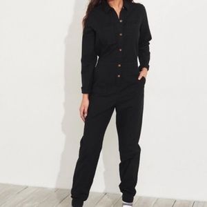 2 Hollister Jumpsuits Size XS Black and Olive Green